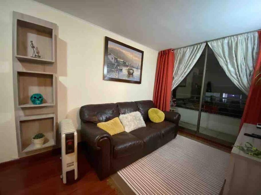 Апартаменты Comodo Departamento En El Centro De Stgo Сантьяго Экстерьер фото