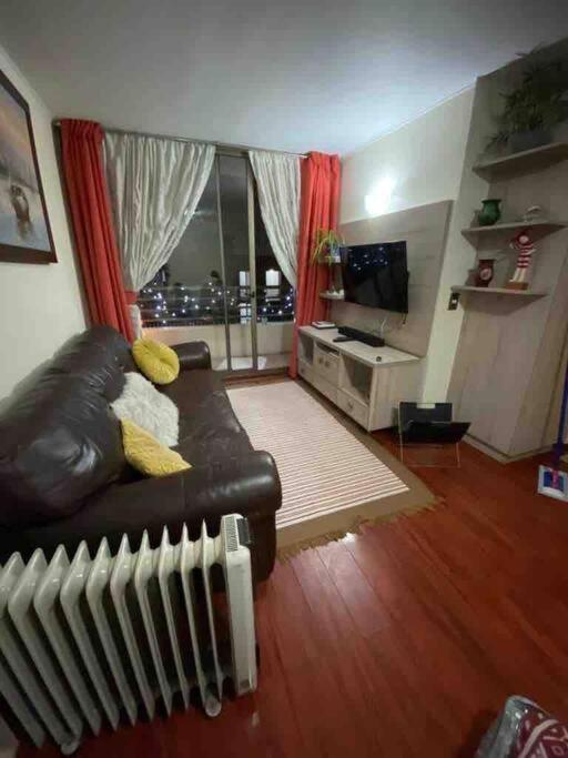 Апартаменты Comodo Departamento En El Centro De Stgo Сантьяго Экстерьер фото